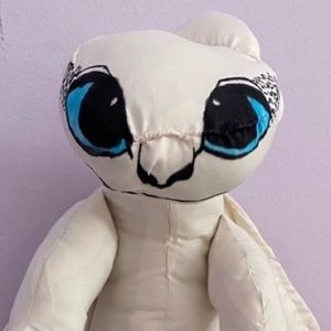 LIGHT FURY How To Train Your Dragon 26” PLUSH HTTYD Handmade CUSTOM Collectible